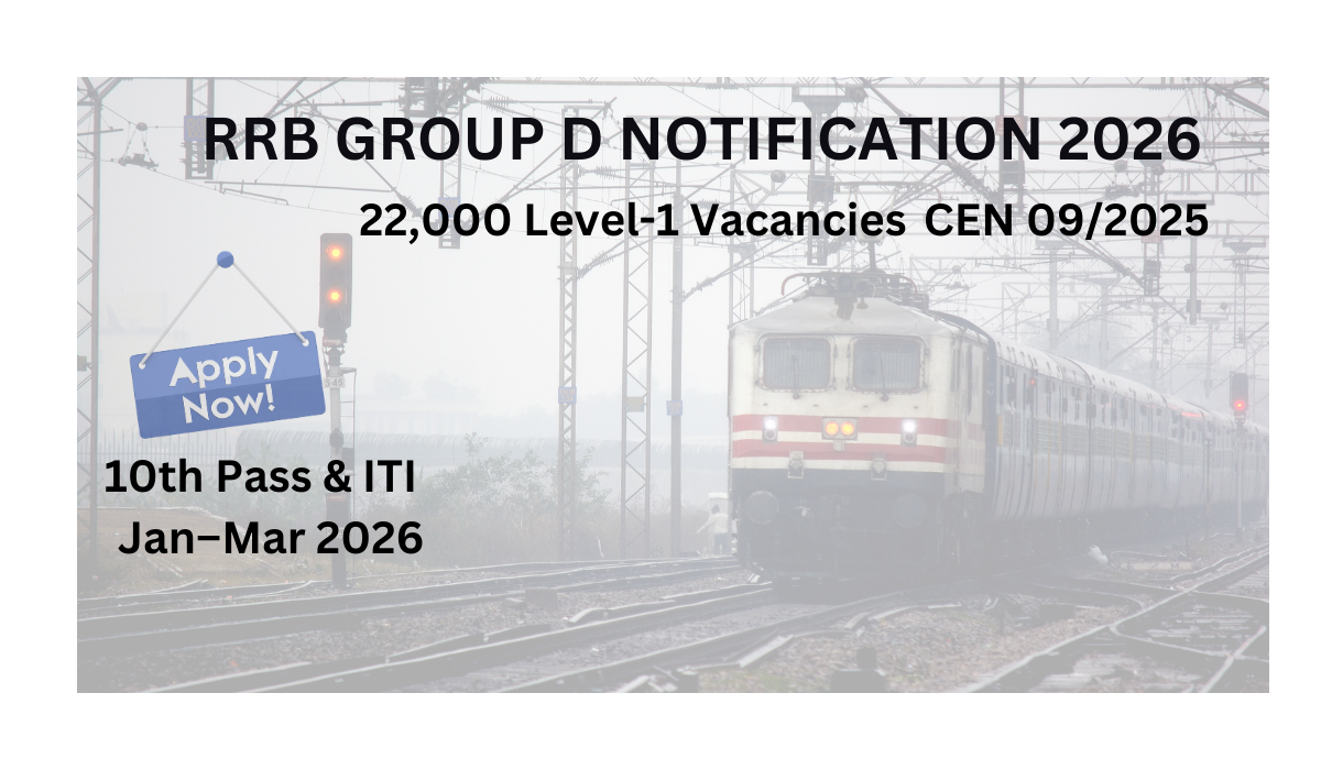 RRB-GROUP-D-NOTIFICATION-22000-LEVAL-1-VACANCIES