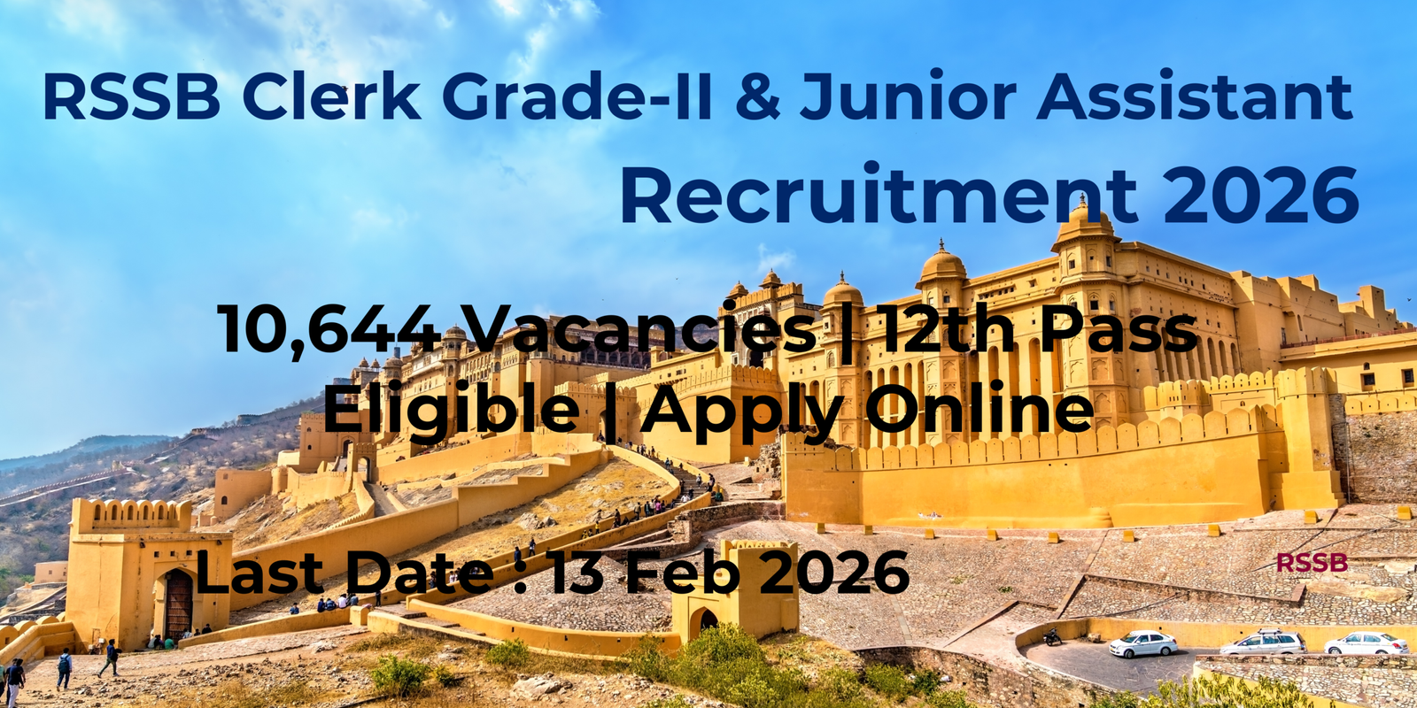RSSB CLERK GRADE-II RSSB JUNIOR ASSISTANT
